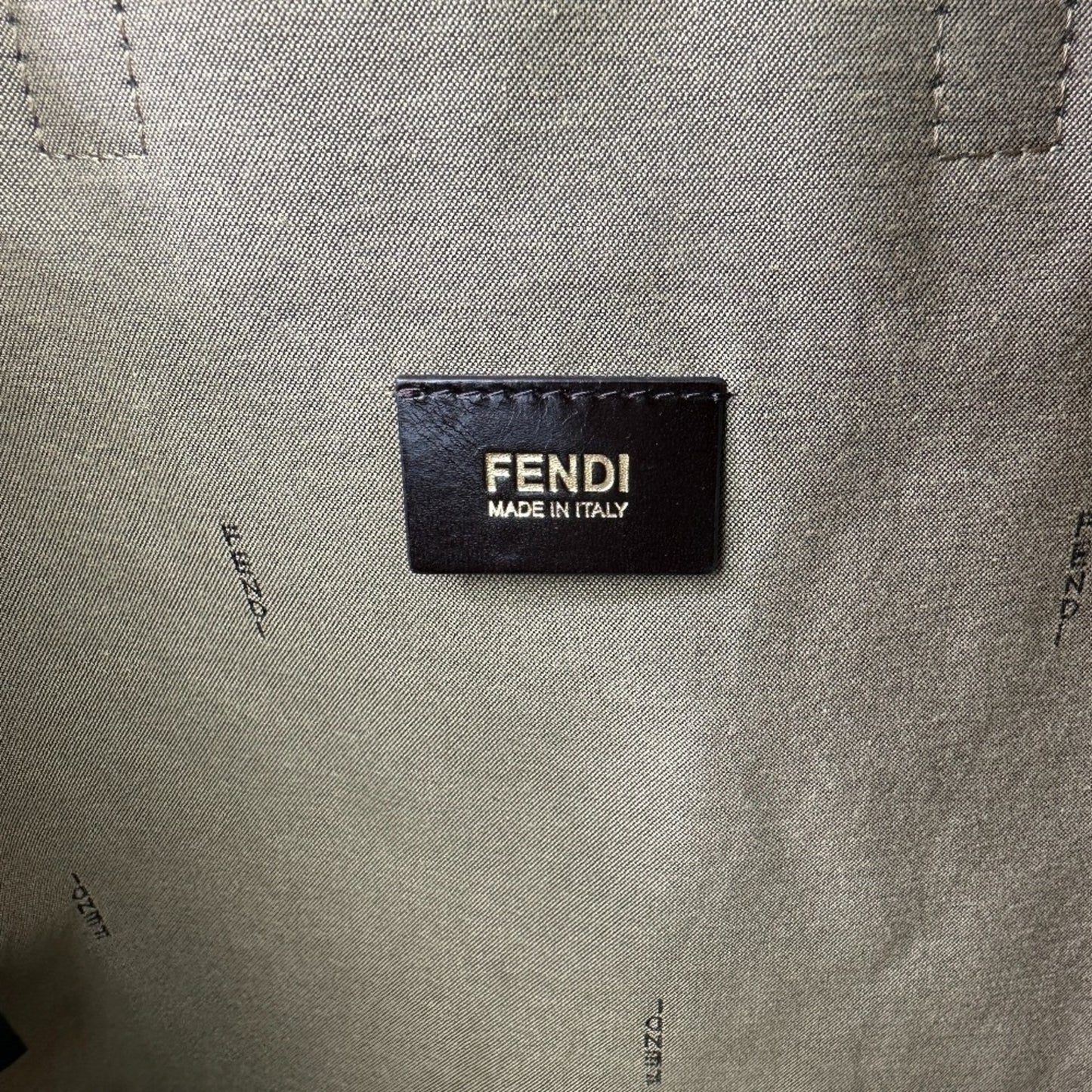 Fendi Canvas Brown Tote Bags
