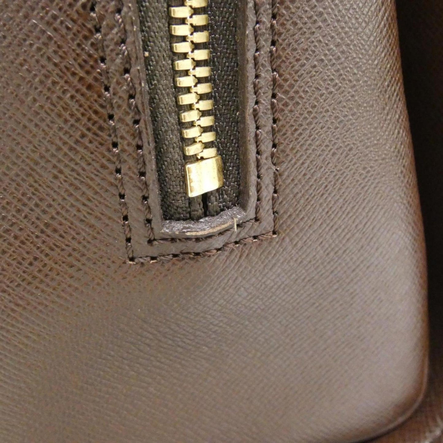 Louis Vuitton Coated Canvas Brown Handbags