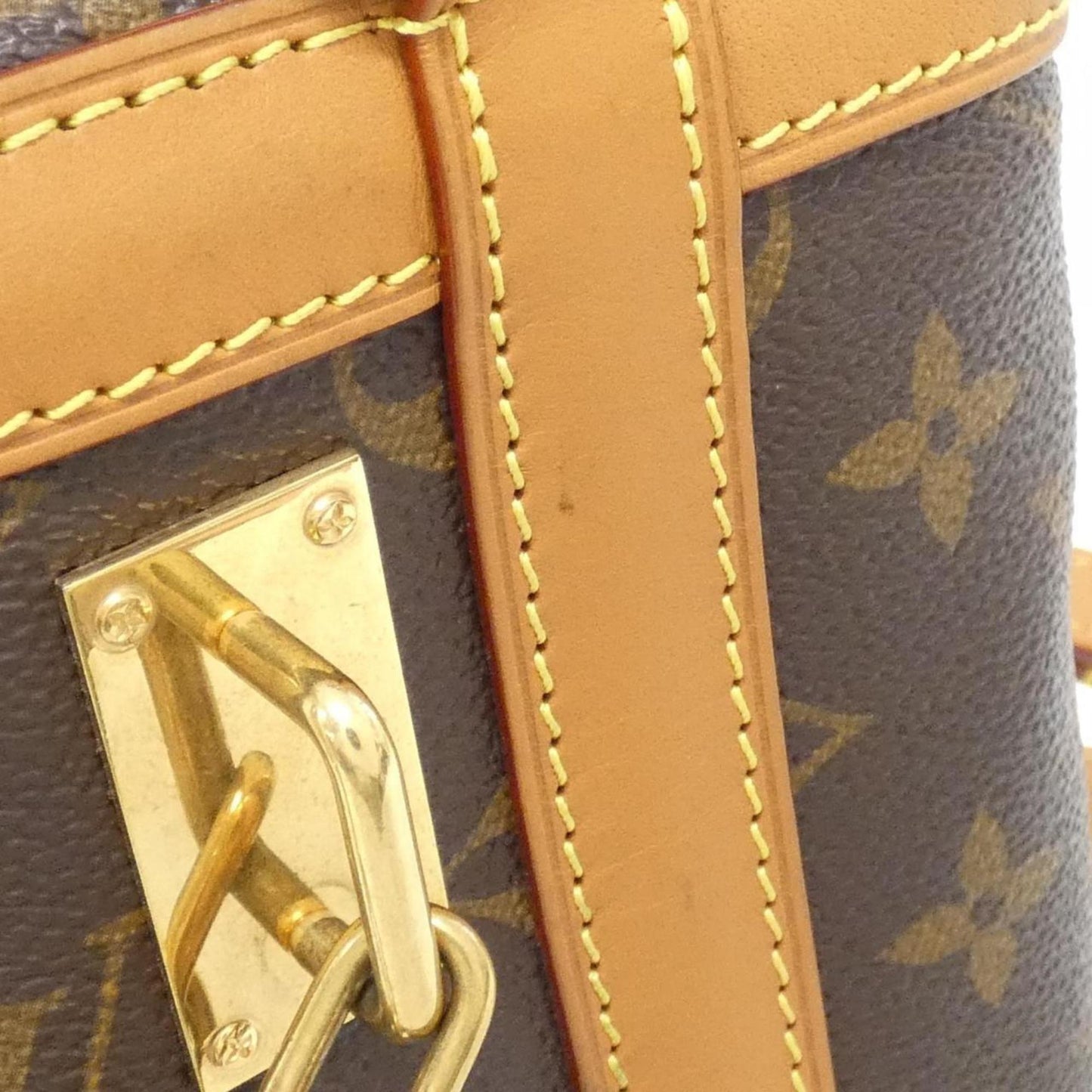 Louis Vuitton Coated Canvas Brown Shoulder Bags