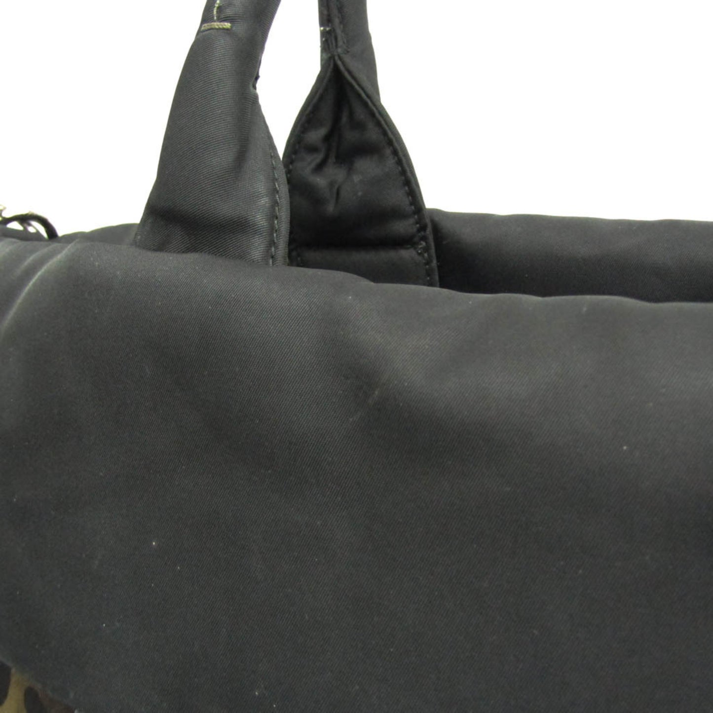 Prada Nylon Black Handbags