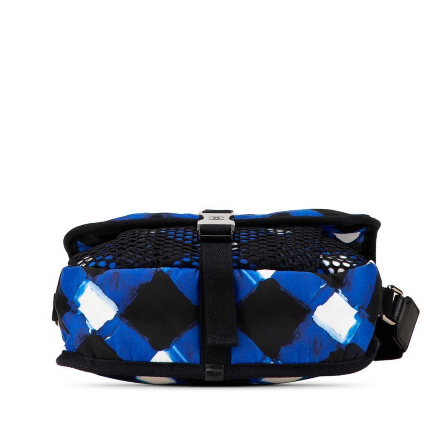 Chanel Nylon Blue Shoulder Bags