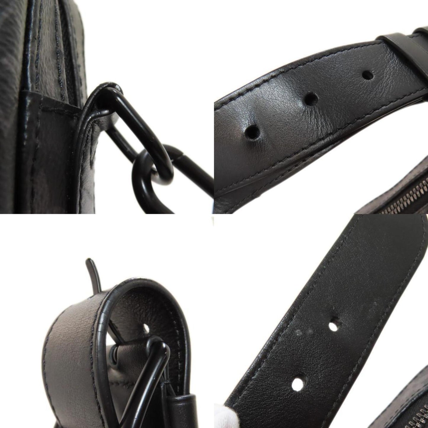 Louis Vuitton Monogram Canvas Black Shoulder Bags