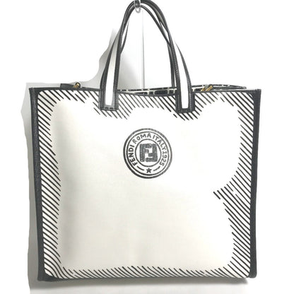 Fendi Coated Canvas Black Handbags