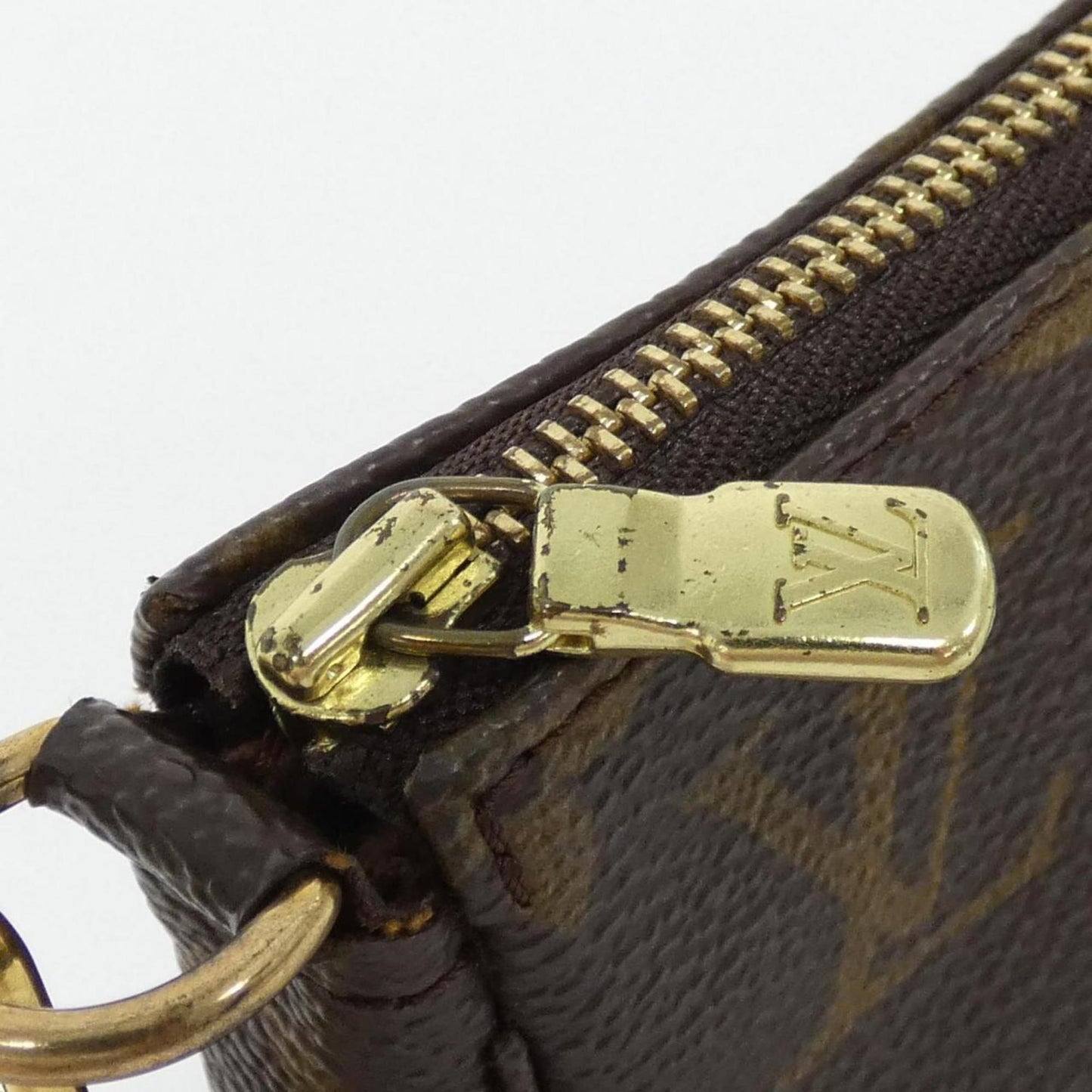 Louis Vuitton Coated Canvas Brown Small Bags