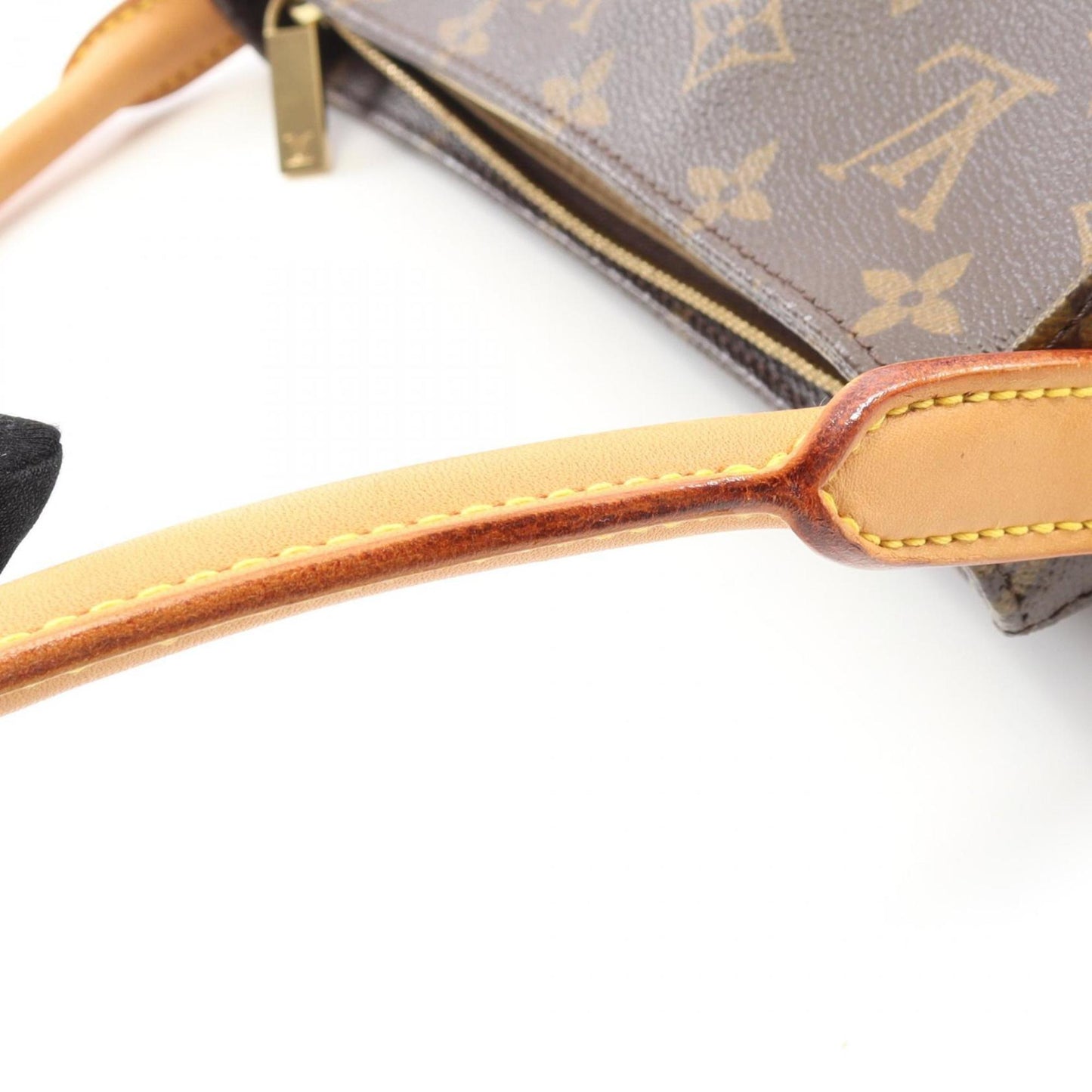 Louis Vuitton Coated Canvas Brown Shoulder Bags