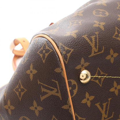 Louis Vuitton Coated Canvas Brown Handbags