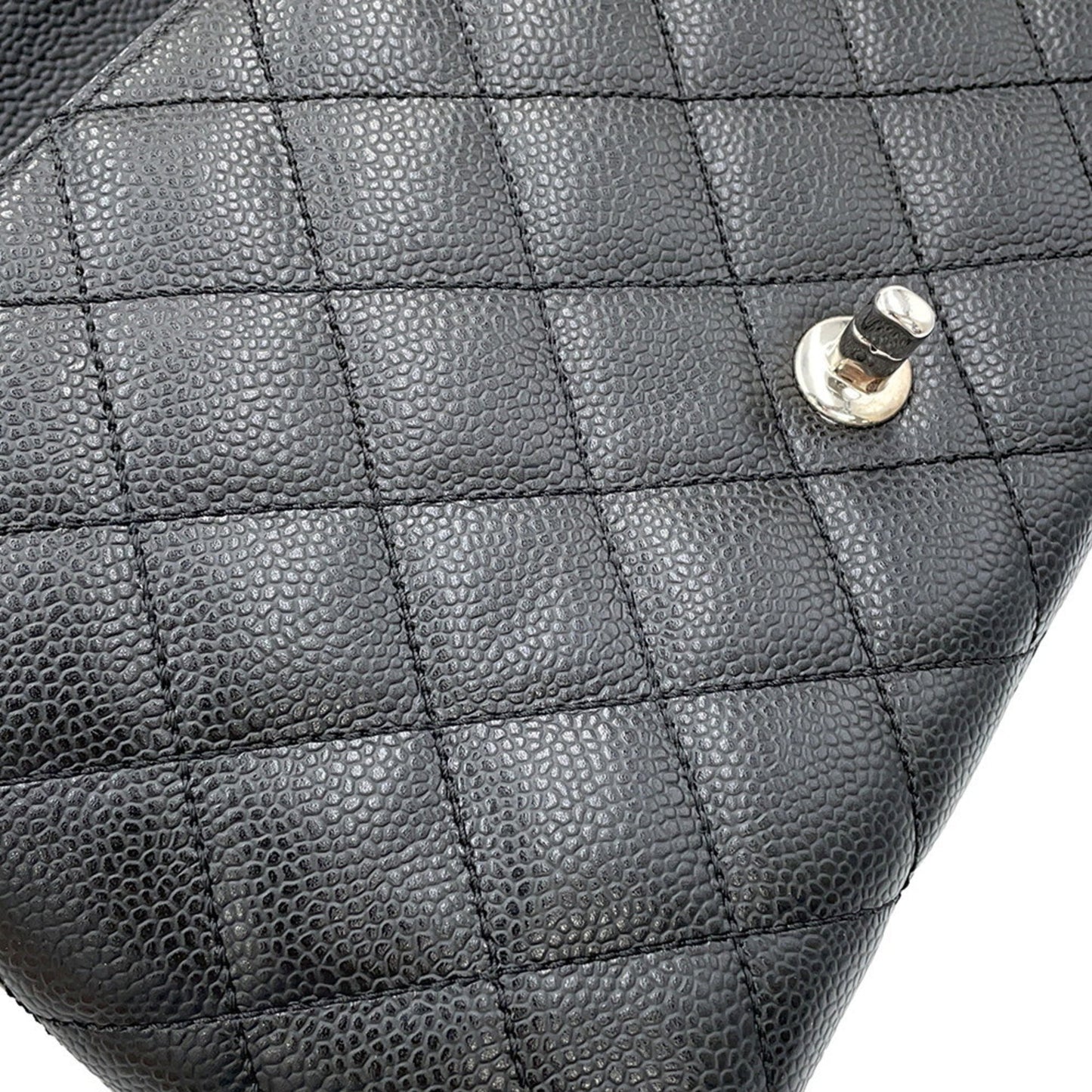 Chanel Calfskin Black Handbags