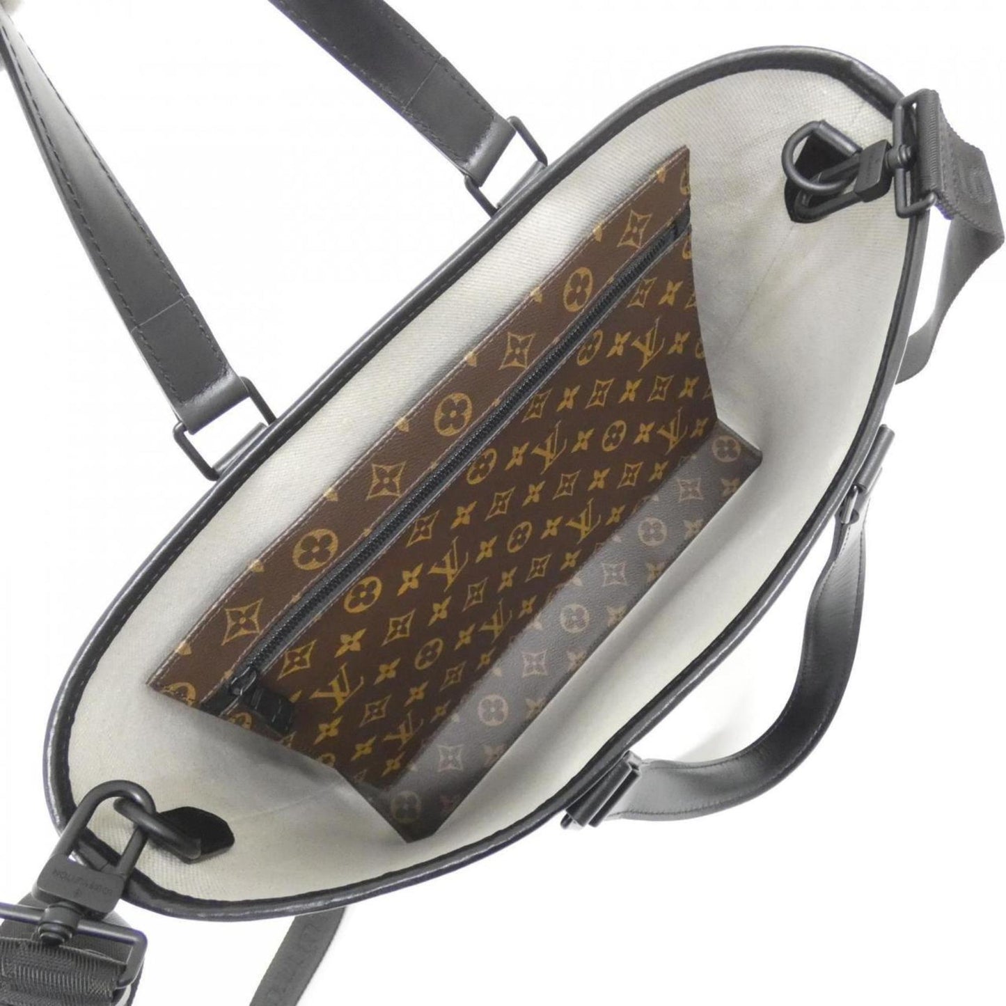 Louis Vuitton Coated Canvas Brown Handbags