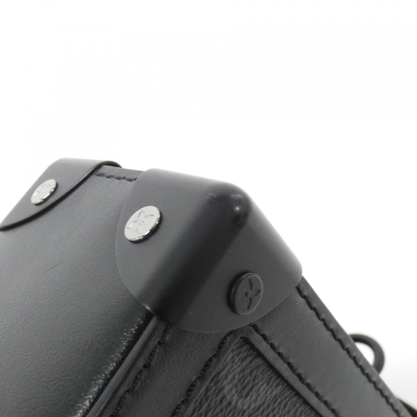 Louis Vuitton Coated Canvas Black Shoulder Bags