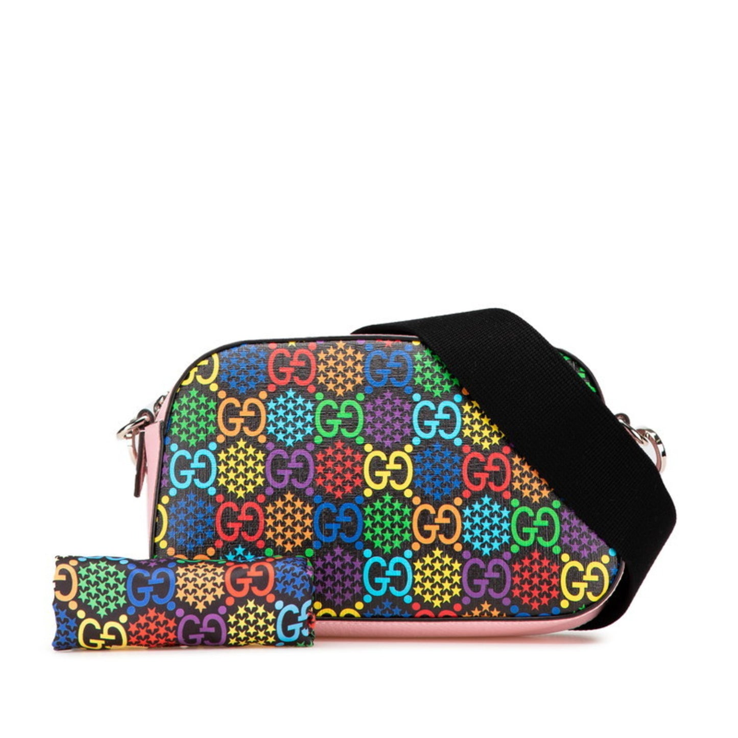 Gucci Pvc Black Shoulder Bags