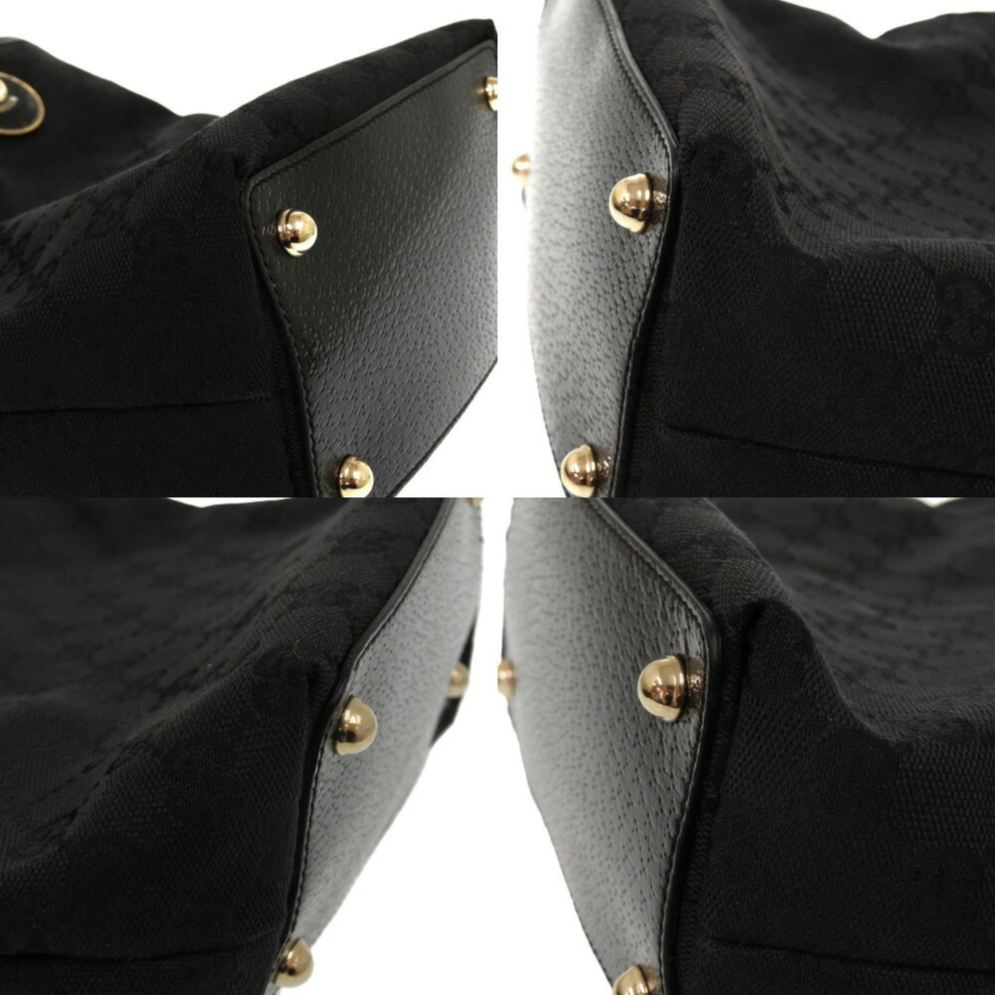 Gucci Canvas Black Tote Bags