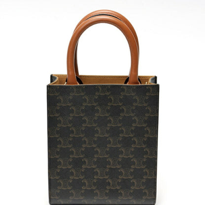 Celine Canvas Brown Shoulder Bags