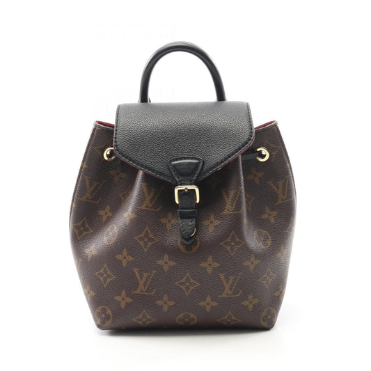 Louis Vuitton Coated Canvas Black Backpacks