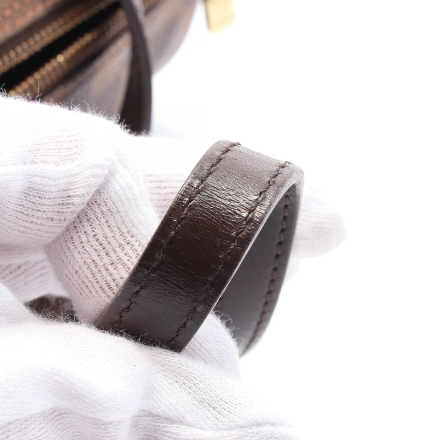 Louis Vuitton Coated Canvas Brown Handbags