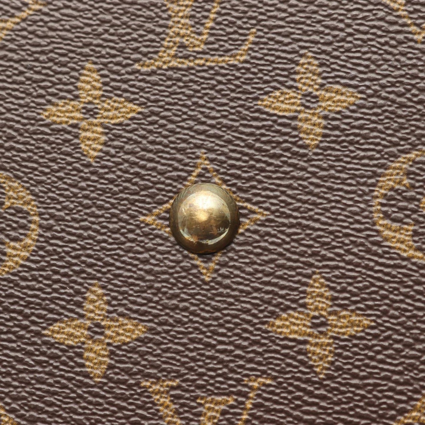 Louis Vuitton Coated Canvas Brown Travel Bags