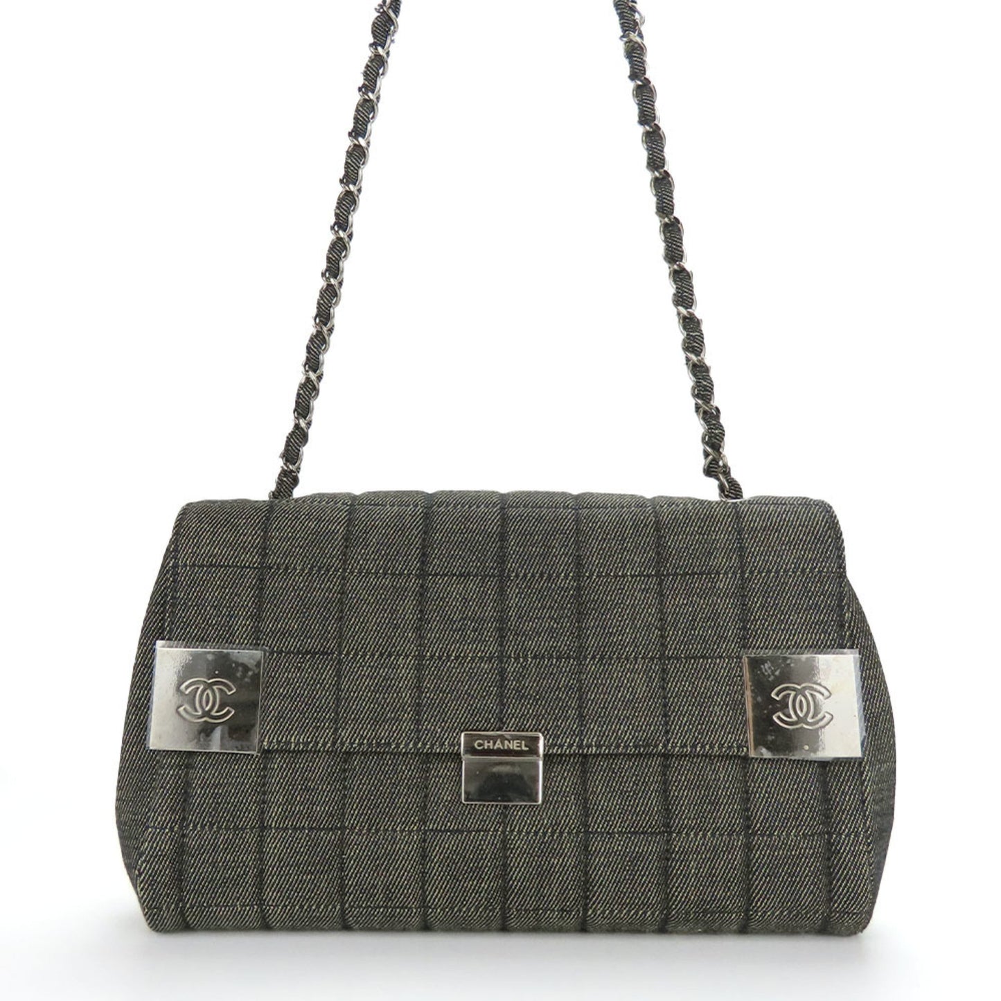 Chanel Denim Blue Shoulder Bags
