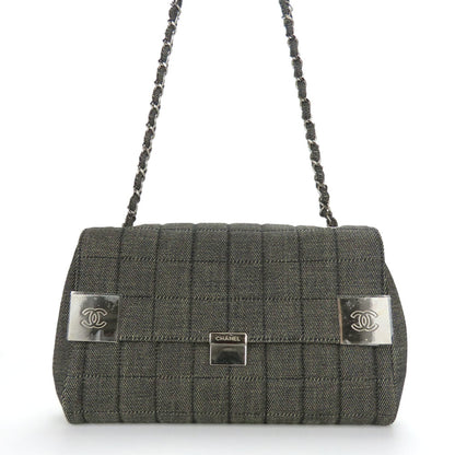 Chanel Denim Blue Shoulder Bags