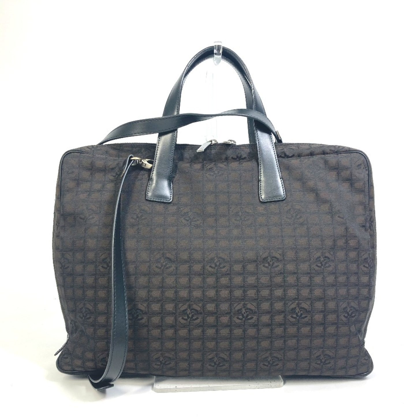 Chanel Nylon Brown Handbags