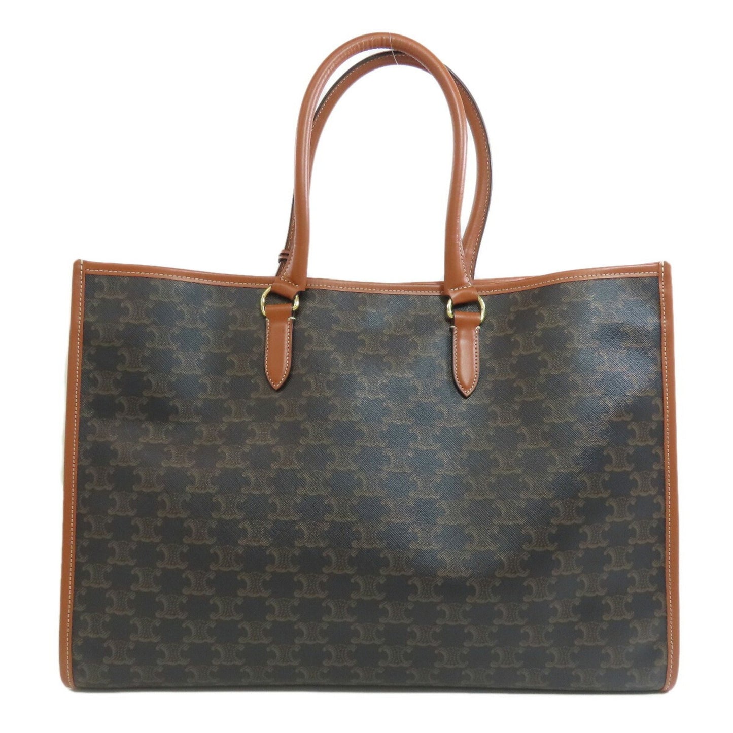 Celine Pvc Brown Tote Bags