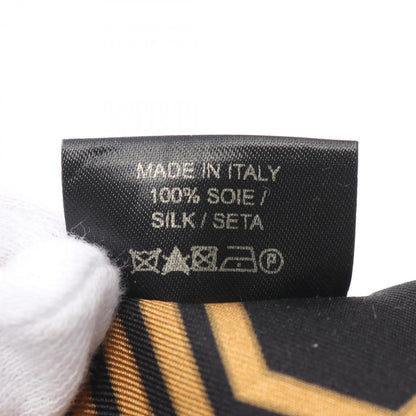 Bvlgari Silk Black Scarves