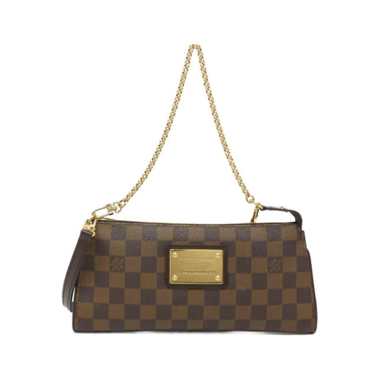 Louis Vuitton Coated Canvas Brown Shoulder Bags