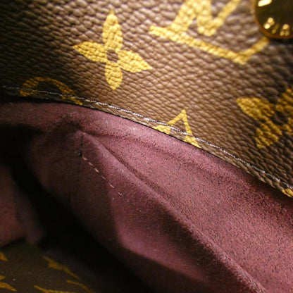 Louis Vuitton Coated Canvas Brown Handbags