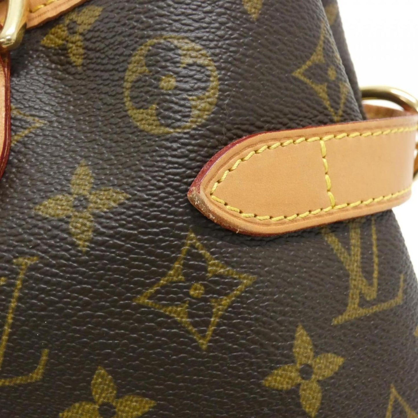 Louis Vuitton Coated Canvas Brown Handbags