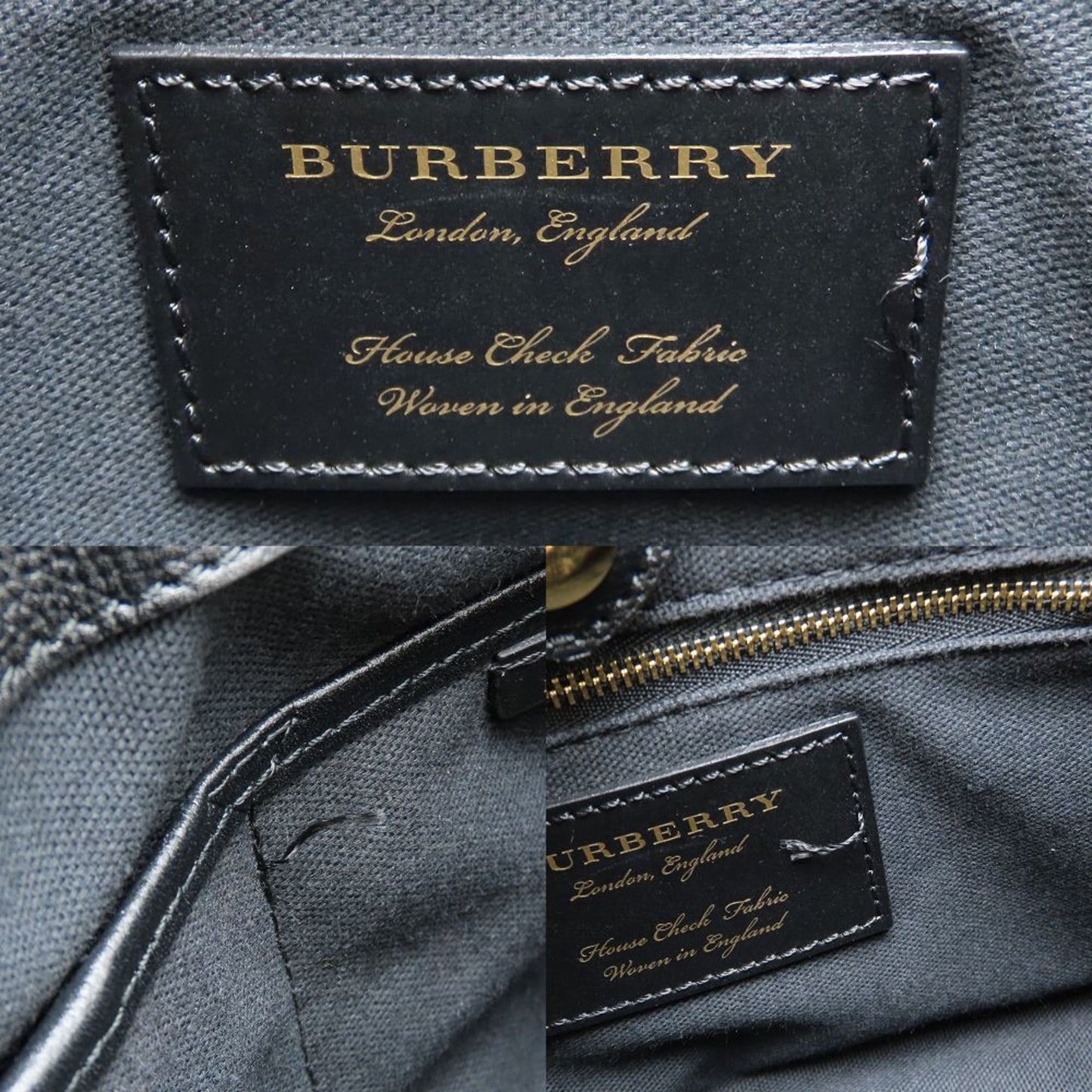 Burberry Canvas Black Handbags
