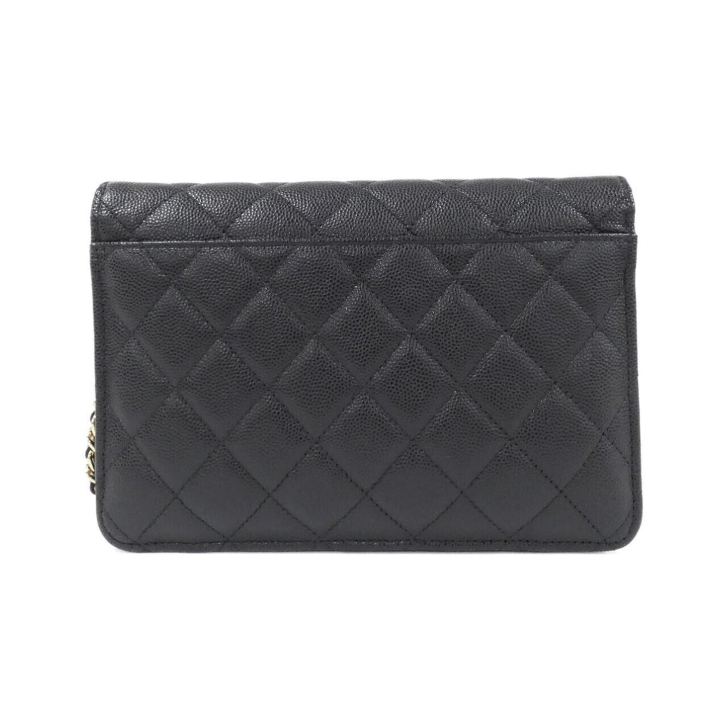 Chanel Calfskin Black Shoulder Bags