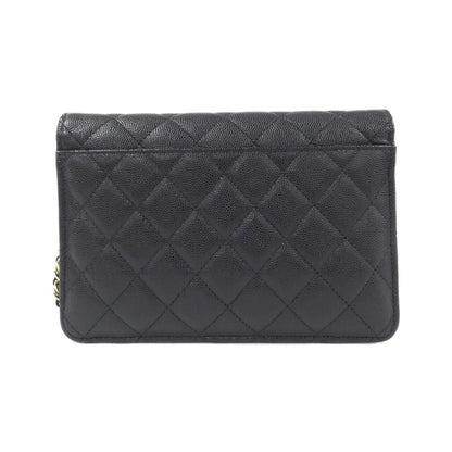 Chanel Calfskin Black Shoulder Bags