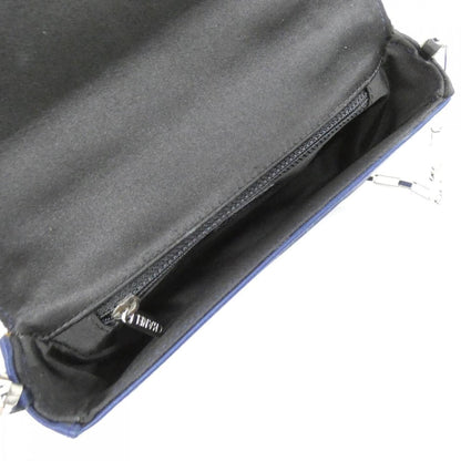 Chanel Satin Black Shoulder Bags