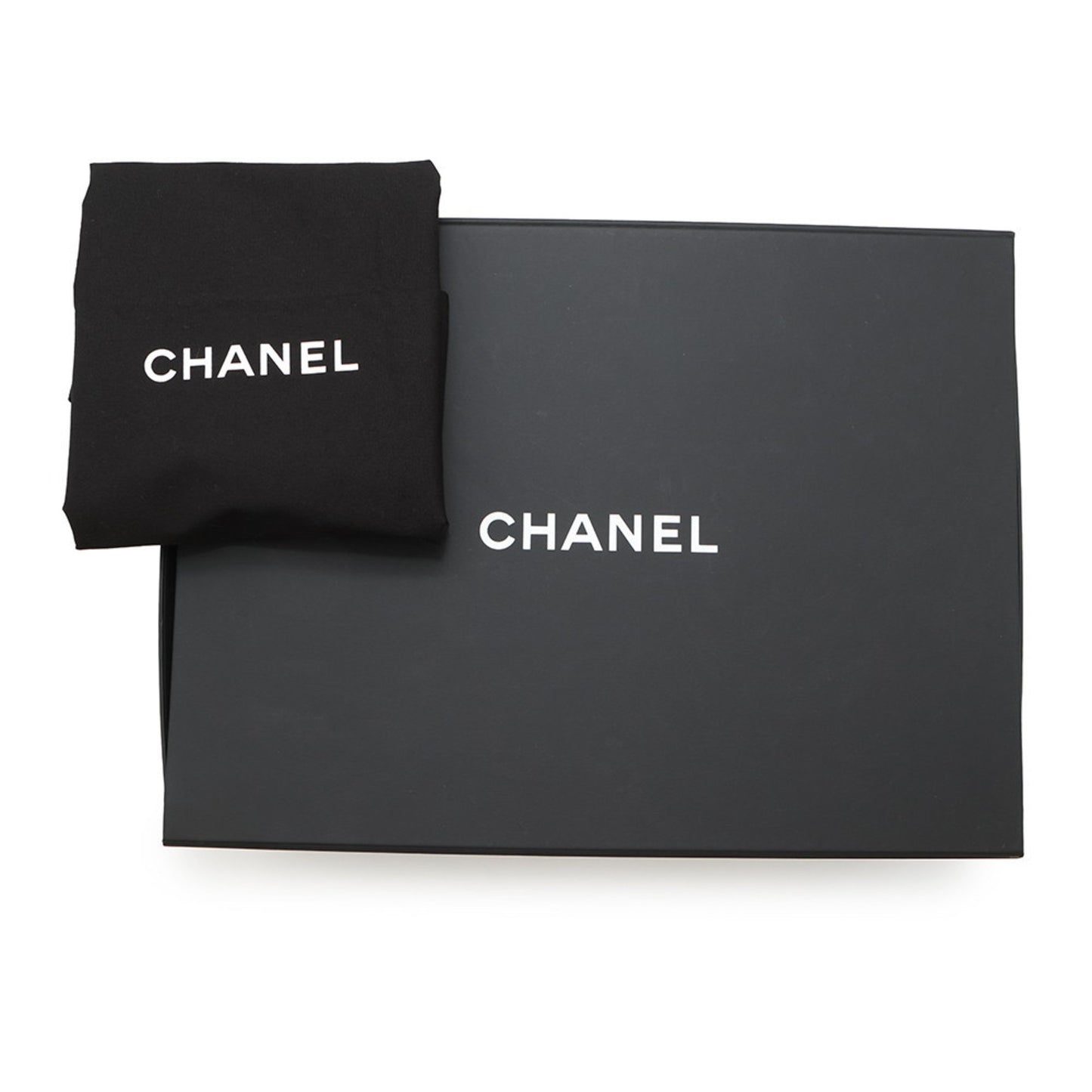 Chanel Denim Black Shoulder Bags