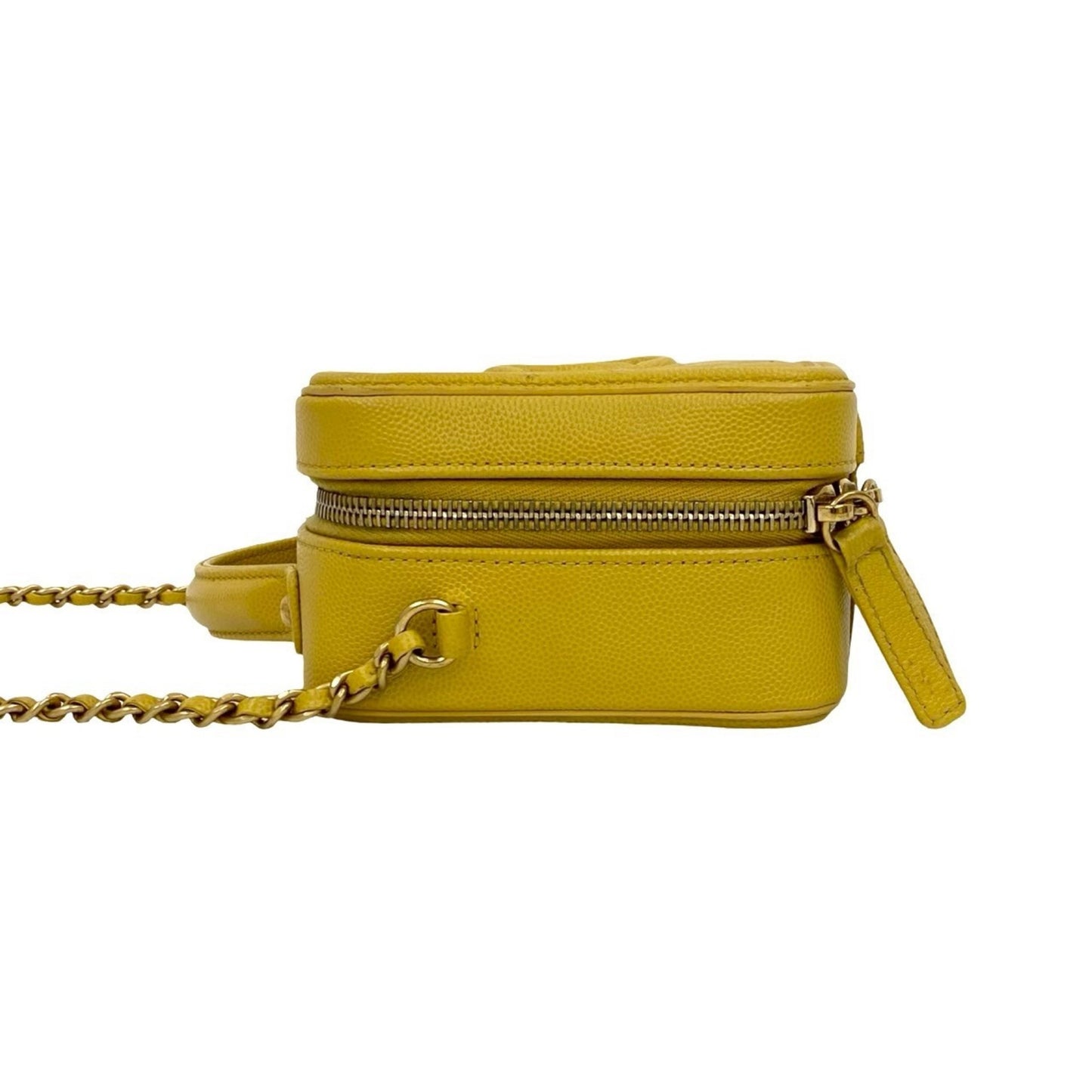 Chanel Calfskin Yellow Shoulder Bags