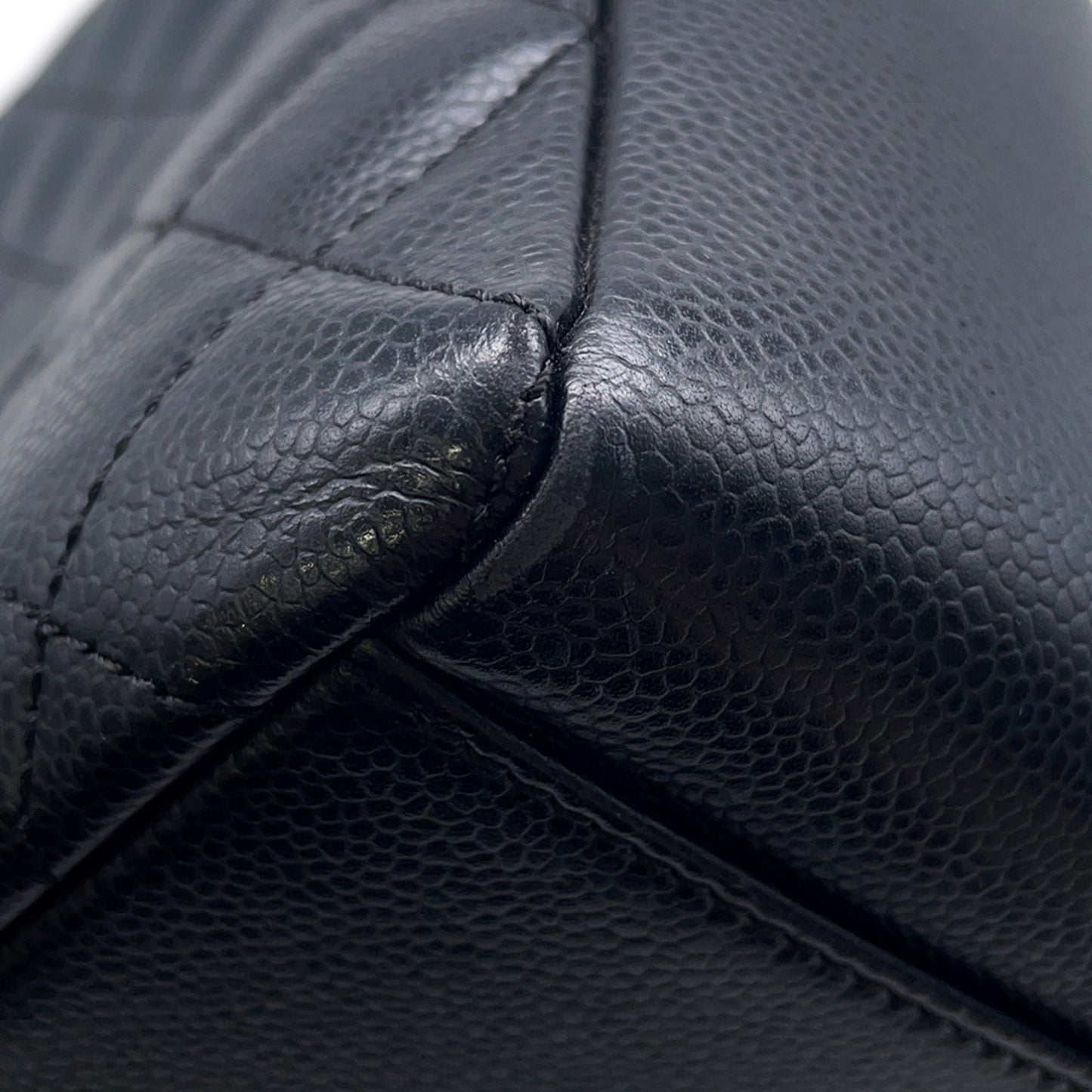 Chanel Calfskin Black Shoulder Bags