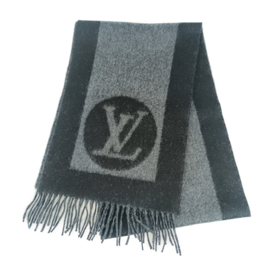 Louis Vuitton Wool Black Scarves