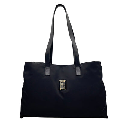Fendi Nylon Black Tote Bags