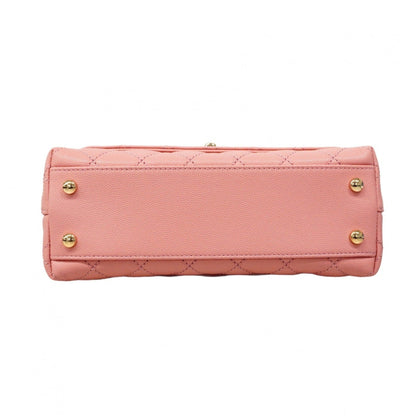 Chanel Calfskin Pink Handbags