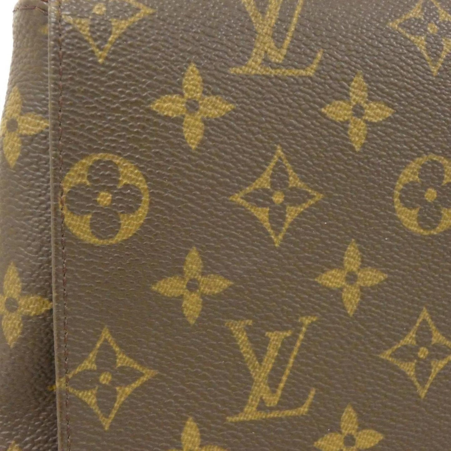 Louis Vuitton Coated Canvas Brown Shoulder Bags