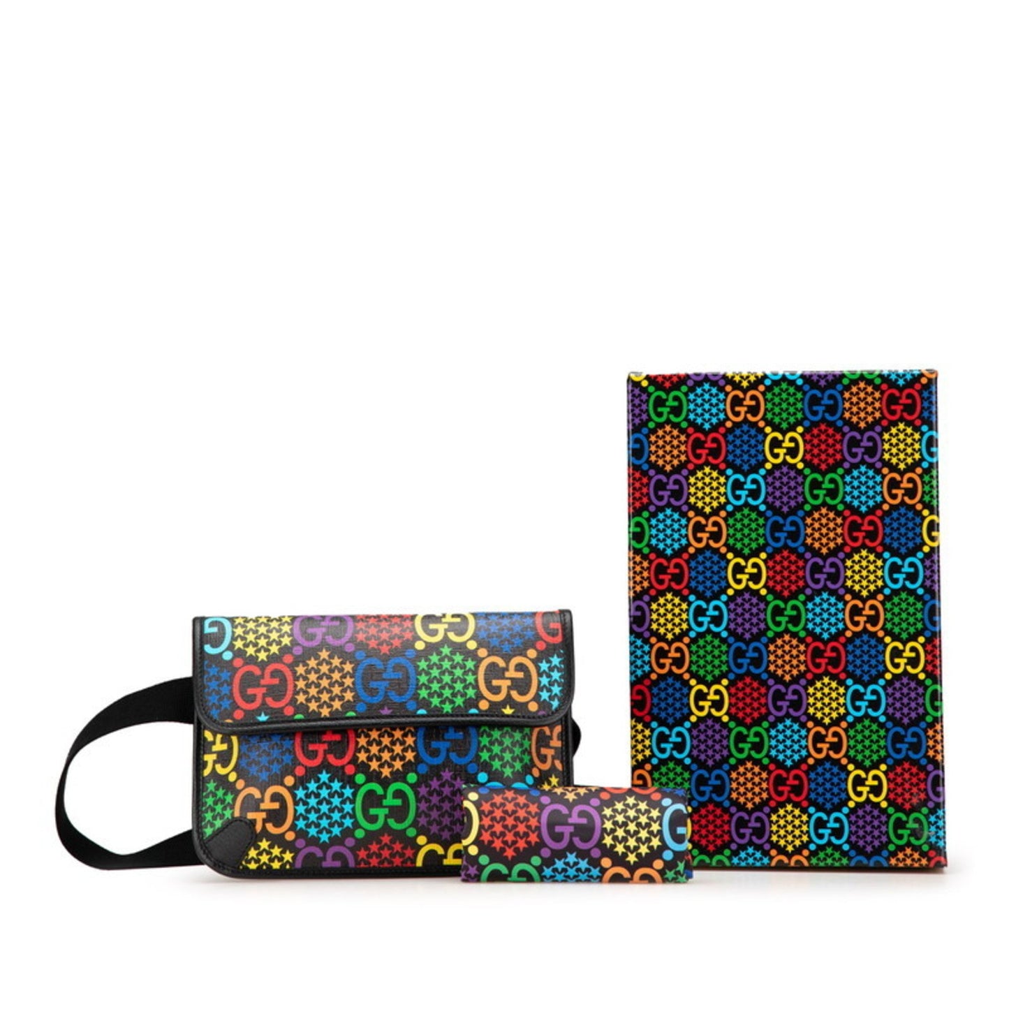 Gucci Pvc Black Crossbody Bags