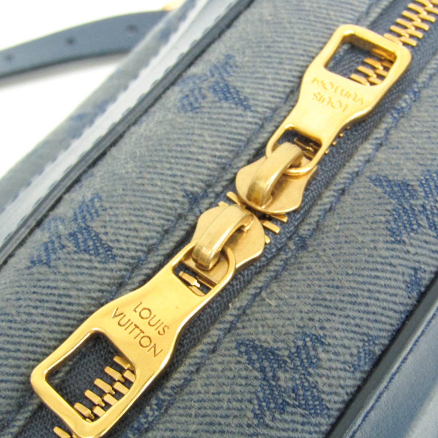 Louis Vuitton Monogram Canvas Blue Shoulder Bags