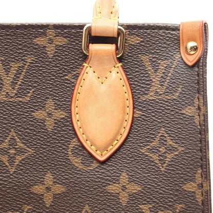Louis Vuitton Coated Canvas Brown Handbags
