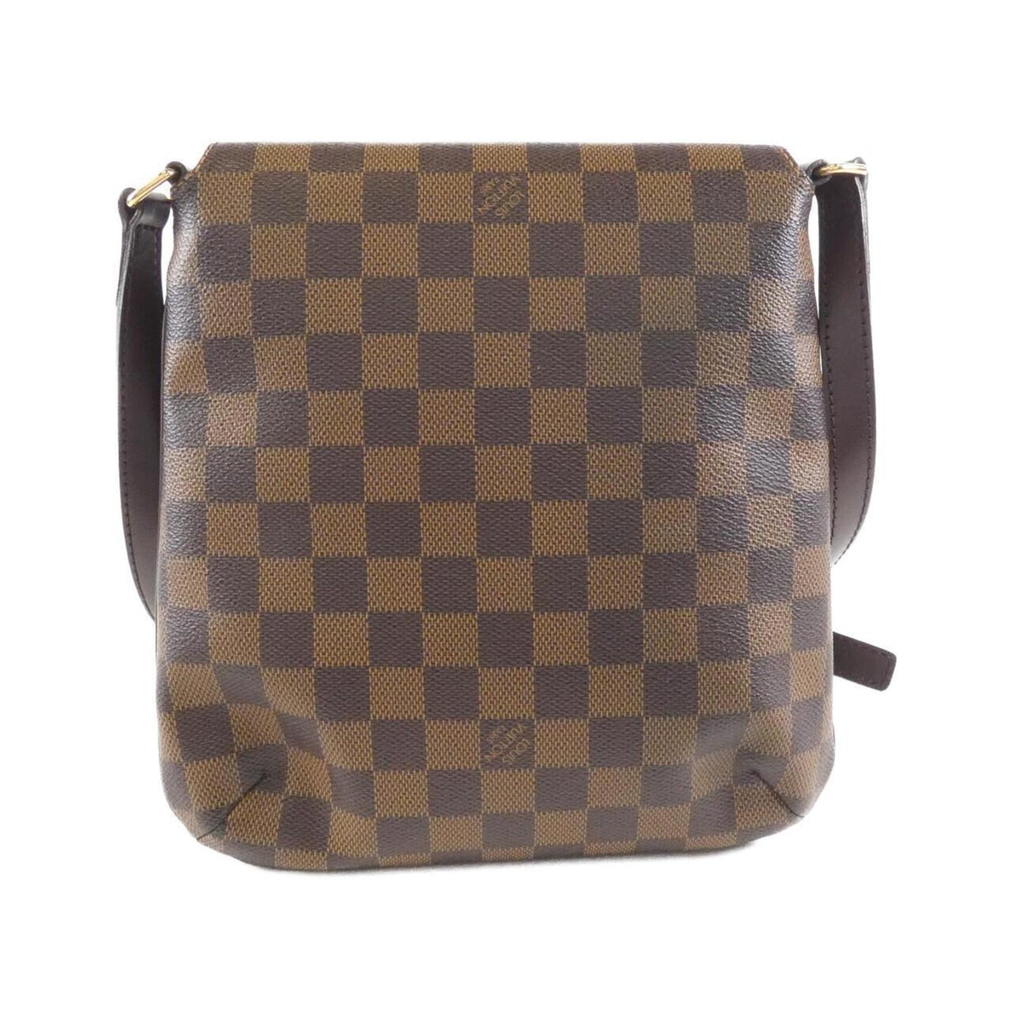 Louis Vuitton Coated Canvas Brown Shoulder Bags