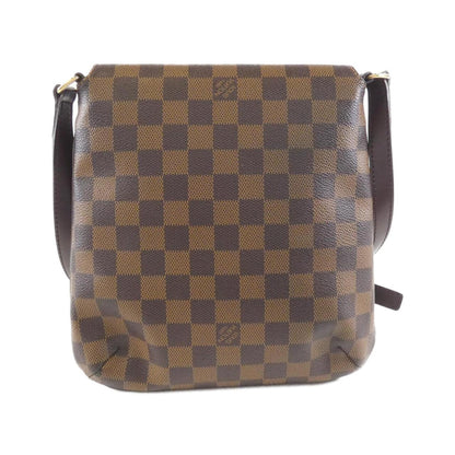 Louis Vuitton Coated Canvas Brown Shoulder Bags