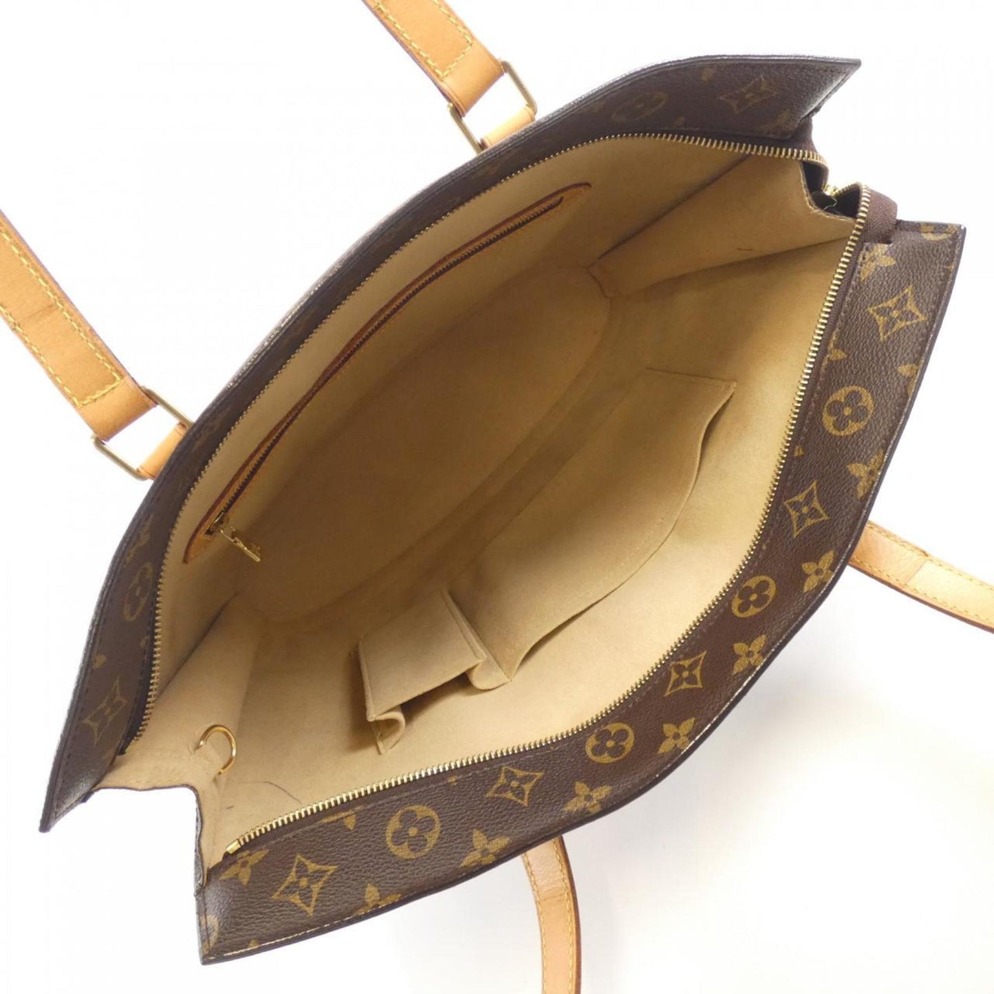 Louis Vuitton Coated Canvas Brown Handbags
