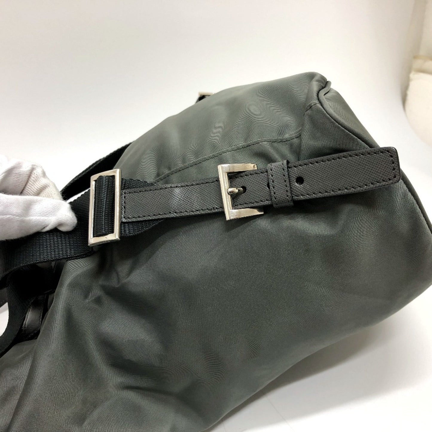Prada Others Gray Backpacks