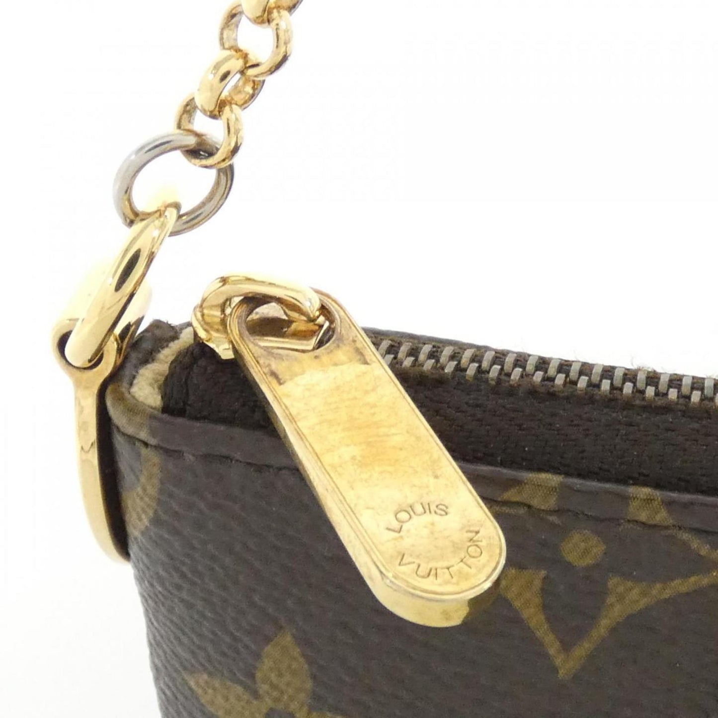 Louis Vuitton Coated Canvas Brown Small Bags