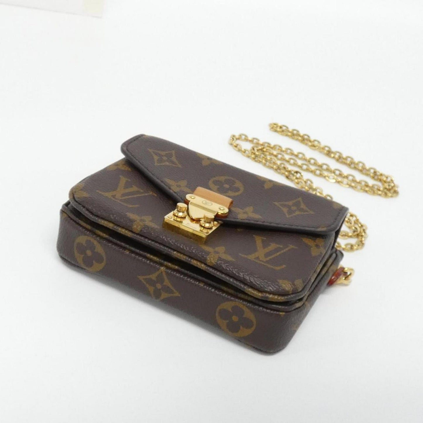 Louis Vuitton Coated Canvas Brown Shoulder Bags