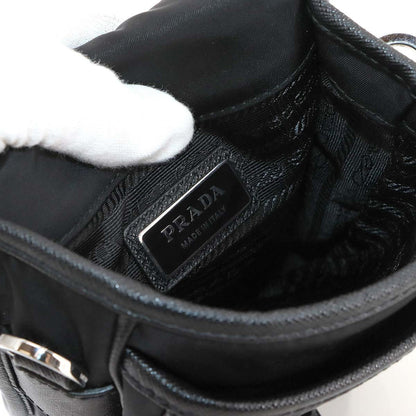Prada Nylon Black Shoulder Bags