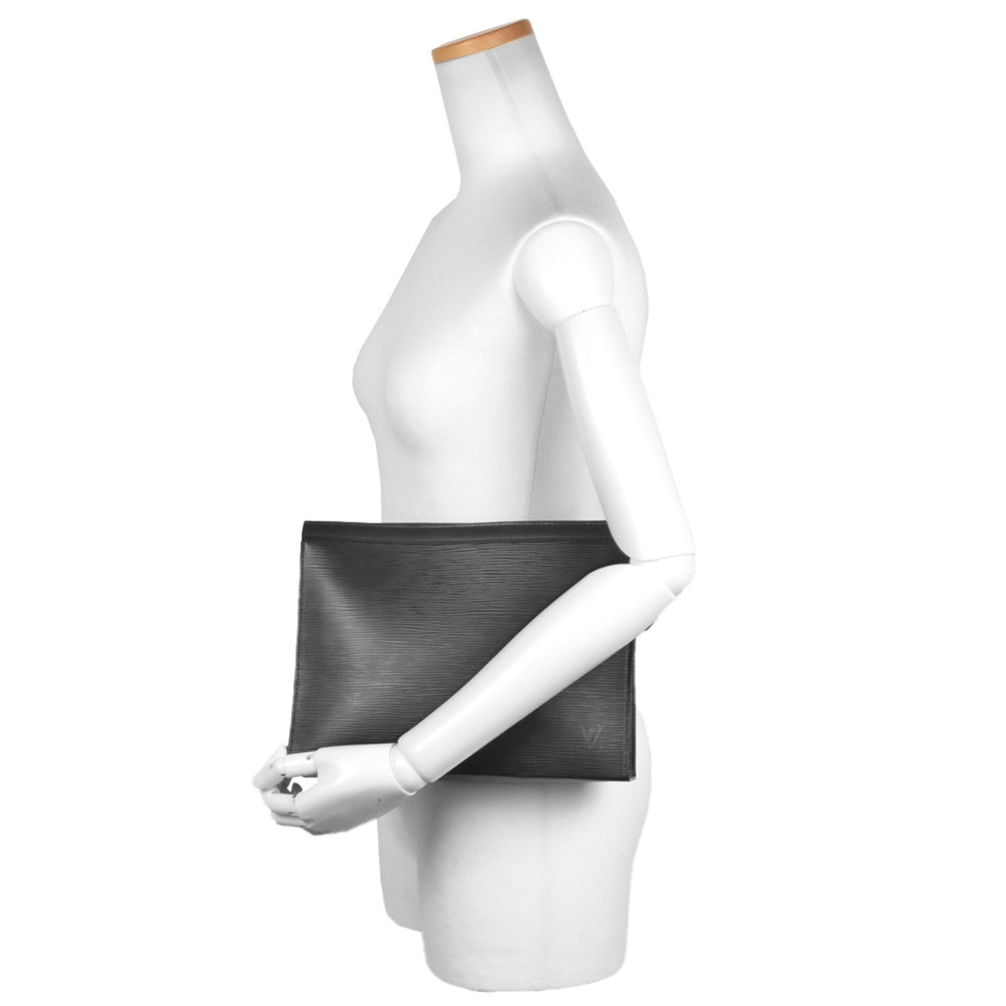 Louis Vuitton Epi Black Clutch Bags