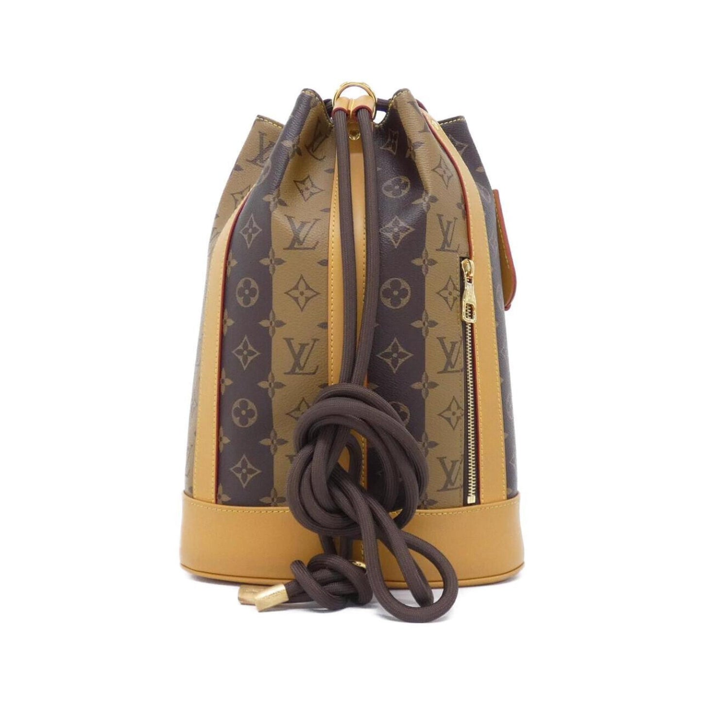 Louis Vuitton Coated Canvas Brown Shoulder Bags